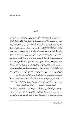 کتاب فیه ما فیه با تصحیحات و حواشی بدیع الزمان فروزانفر - جلال الدین محمد رومی - تصویر ۲۴۳