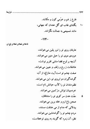 دیوان اشعار فارسی سید عماد الدین نسیمی به کوشش سید احسان شکر خدایی و نرگس سادات شکر خدایی - سید عماد الدین نسیمی - تصویر ۲۶۲