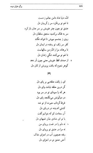 برگ خزان دیده: گزیده اشعار سیف فرغانی به انتخاب و توضیح سید محمد ترابی - . - تصویر ۲۳۴