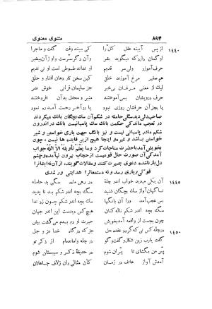 دوره کامل مثنوی معنوی (به انضمام چهار فهرست اعلام، اسامی رجال و نساء، امکنه و قبایل، کتب، آیات قرآن و فهرست قصص و حکایات) از روی نسخه طبع ۱۹۲۵ - ۱۹۳۳ م در لیدن از بلاد هلاند به کوشش رینولد الین نیکلسون - جلال الدین مولوی محمد بن محمد بن الحسین البلخی ثم الرومی - تصویر ۹۰۲