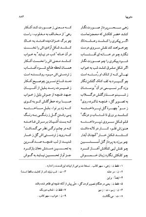 دیوان حاجی محمدجان قدسی مشهدی به کوشش محمد قهرمان - حاج محمد جان قدسی مشهدی - تصویر ۸۹۳