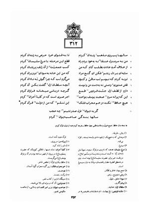 دیوان خواجه شمس الدین محمد حافظ شیرازی به کوشش سید علی محمد رفیعی - خواجه شمس الدین محمد حافظ - تصویر ۴۵۵